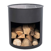 RedFire Braciere Milshire Nero in Acciaio 429040