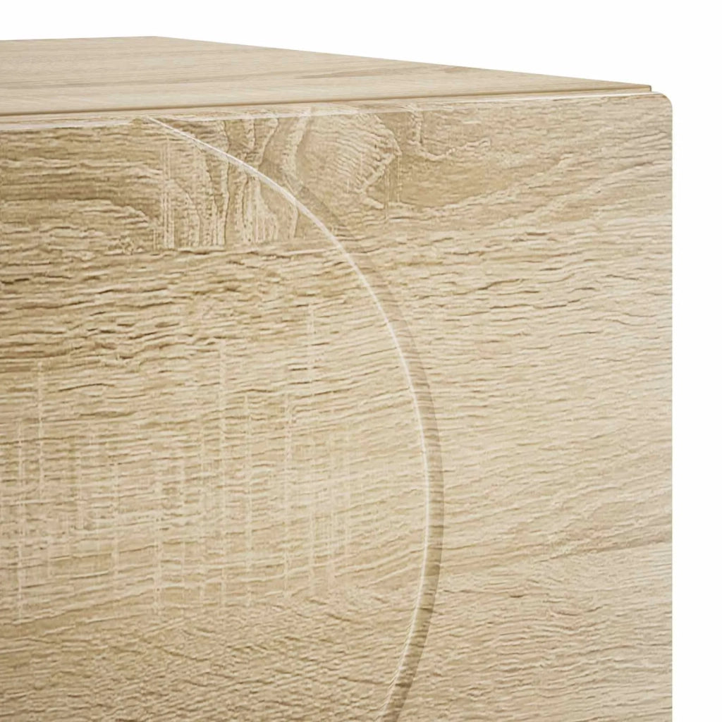 Armadio da Notte 2 pz Rovere Sonoma 33,5 x 34,5 x 50 cm 8011392