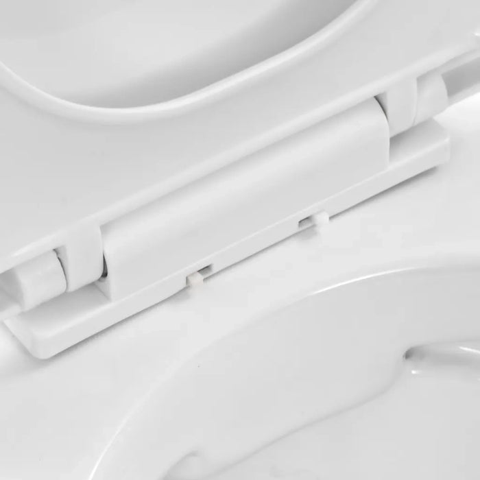 WC Sospeso con Design Senza Bordi in Ceramica Bianca 145237