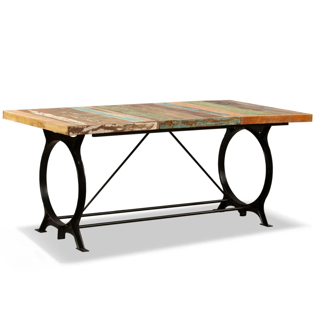 Tavolo da Pranzo in Legno Massello di Recupero 180 cm 244800