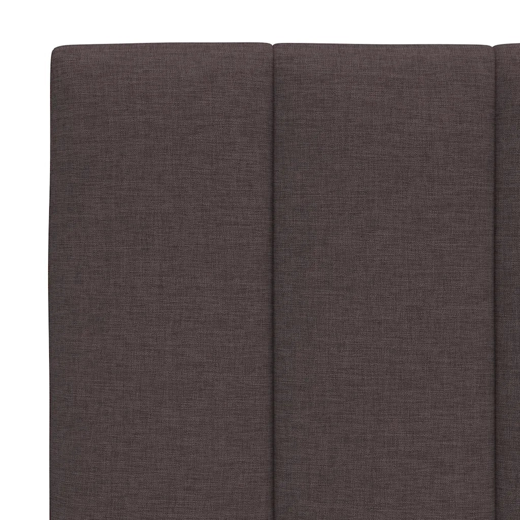Cuscino Testiera Hanko Marrone Scuro 80 cm in Tessuto CFW7715530