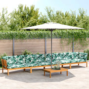 Set Divano Pallet Giardino 5pz con Cuscini Massello Acacia 3209510