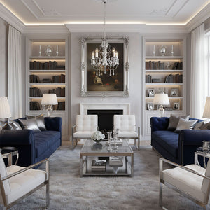 Lampada Da Soffitto Ebt008-5cp Chrome