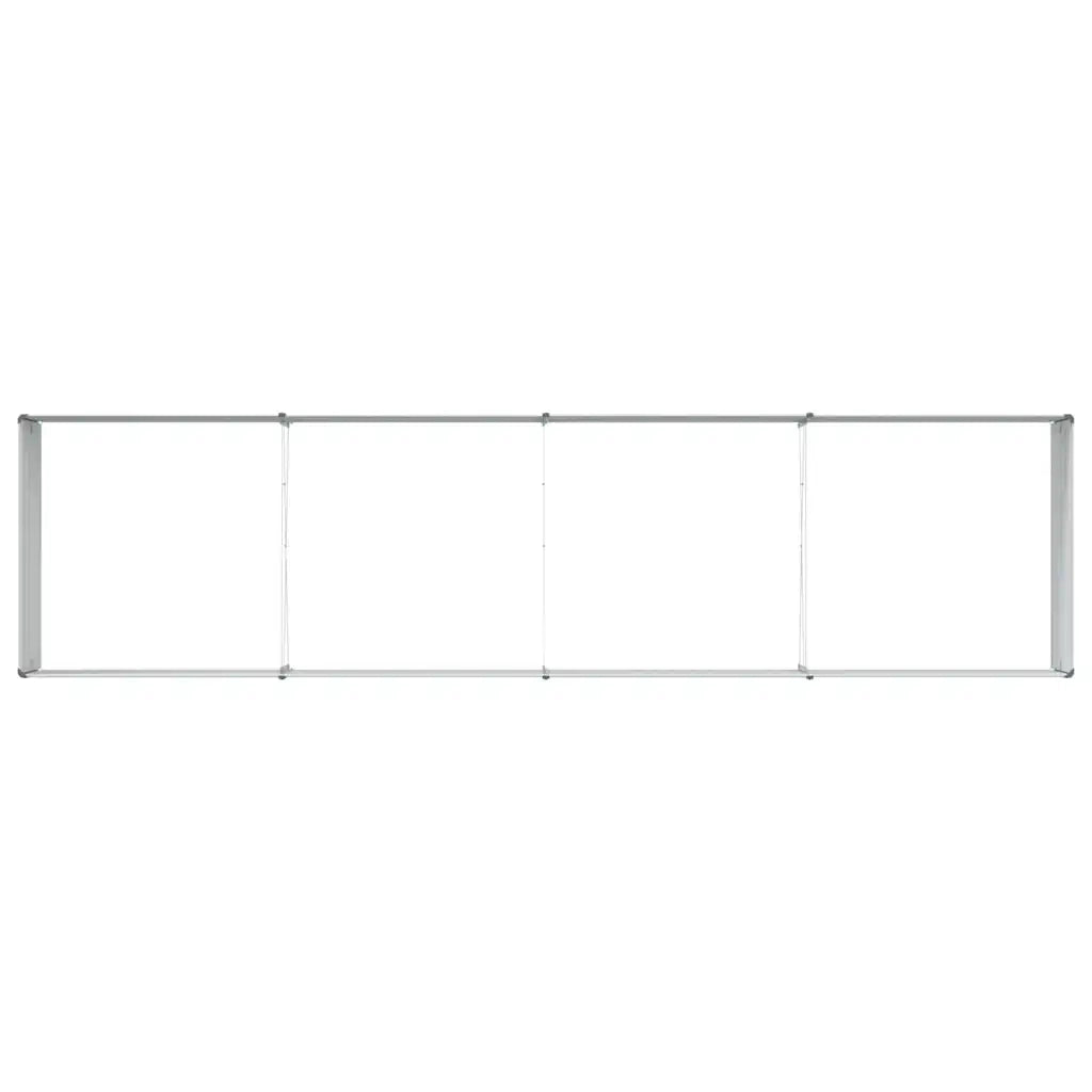 Fioriere | Cassetta per fiori | Letto rialzato da giardino Marrone Chiaro 320 x 80 x 45 cm