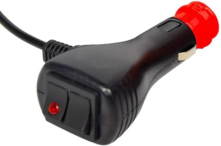 Faro LED magnetico extra piatto omologato 12 V - 24 V accendisigari