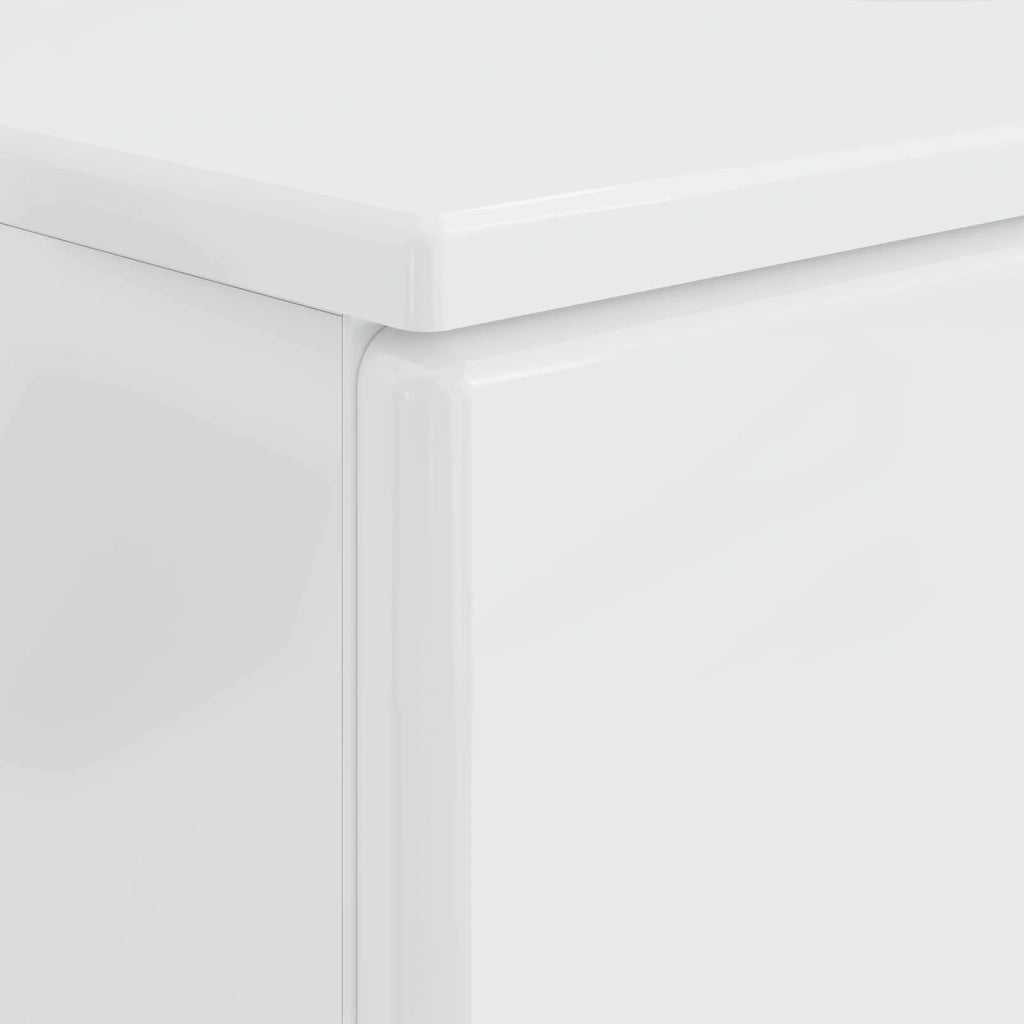 Armadio per Lavabo da Bagno BREDA Bianco Lucido 82 x 41 x 59 cm 897459