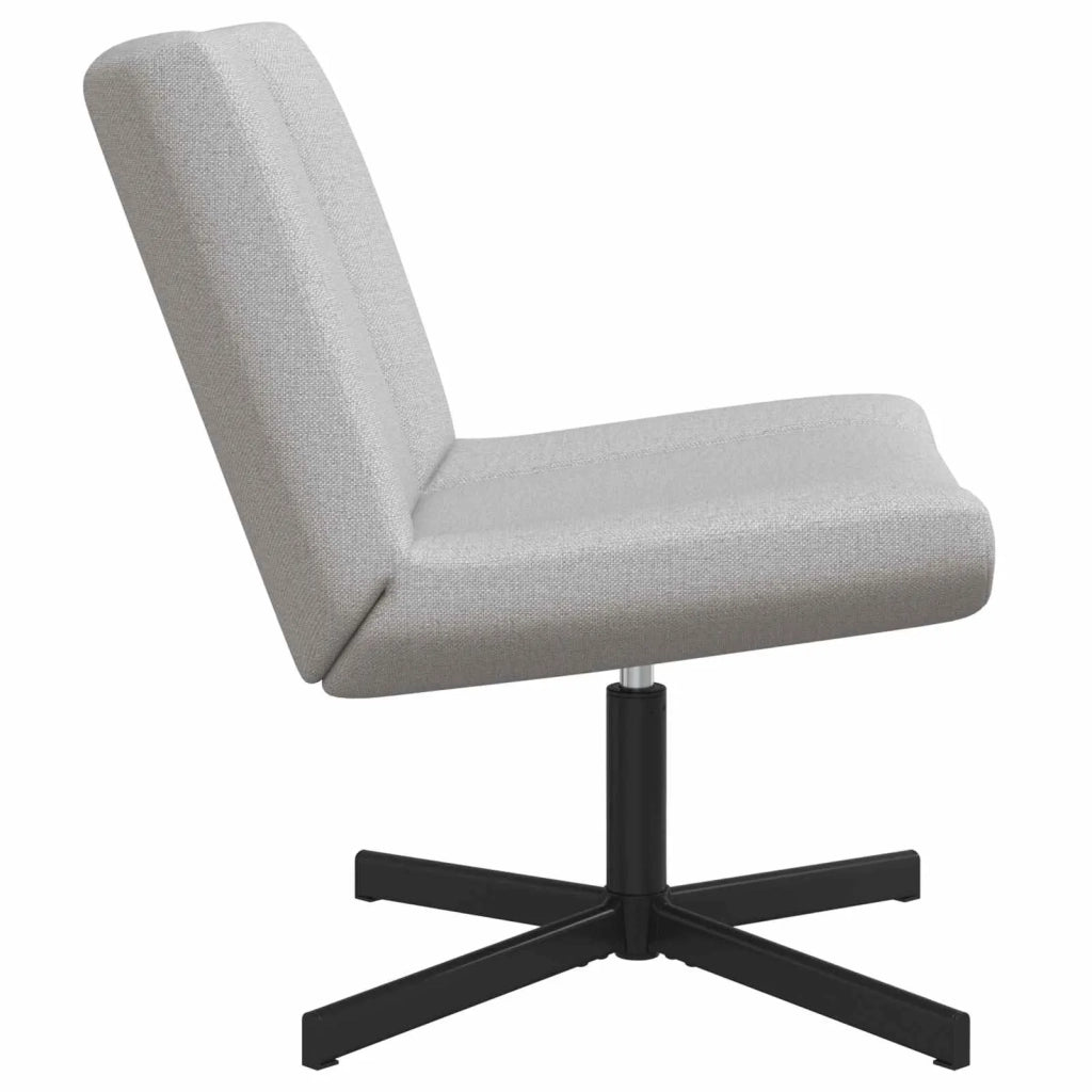 Sedia girevole Grigio Nuvola 63 x 75 x 76 cm Tessuto CFW8504103