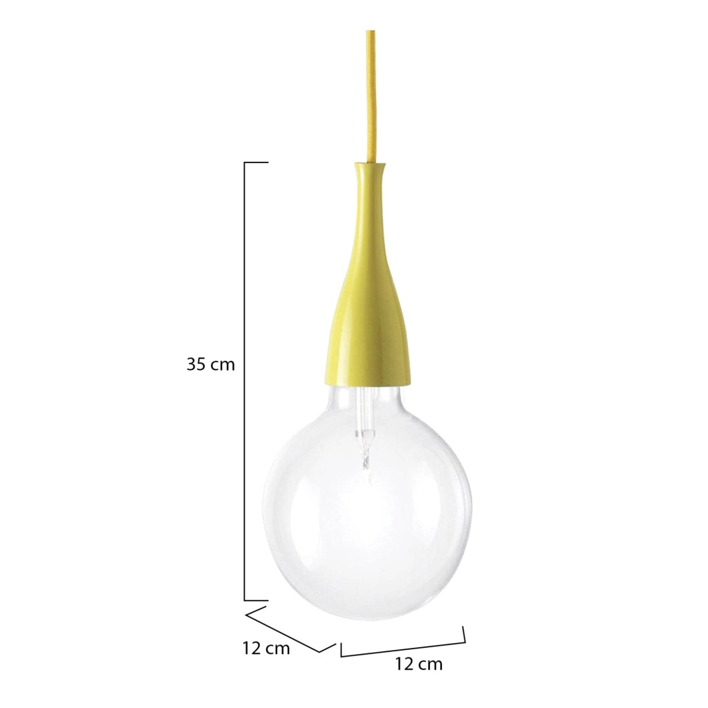 Grosotto, Lampada a Sospensione, Giallo