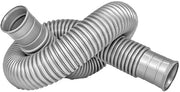 Bocchetta di scarico 450mm - Bocchetta di scarico per lavandino - Bocchetta di scarico flessibile - Bocchetta di scarico in ABS di alta qualità - Sostanzialmente abrasione e duratura