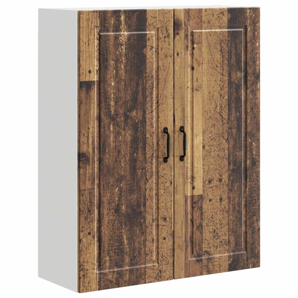 Armadietto a muro PORTO Legno vecchio 80 x 31 x 100 cm