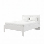 Letto Matrimoniale Siwwa, Letto Matrimoniale Dimensione Materasso 160x200 cm, Bianco Crema