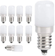 Lampade LED a pacchetto da 10 - Fitting E14 - 1,5 Watt - colore caldo - risparmio energetico - durata 50.000 ore