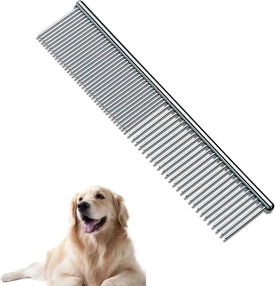 Anti-Klit Kam per Animali Domestici - Pieno di Ferro Inossidabile - Adatto per Animali Domestici - Cura della Pelle e delle Zampe - Cura dei Cani - Cani - Animali - 1 pezzo
