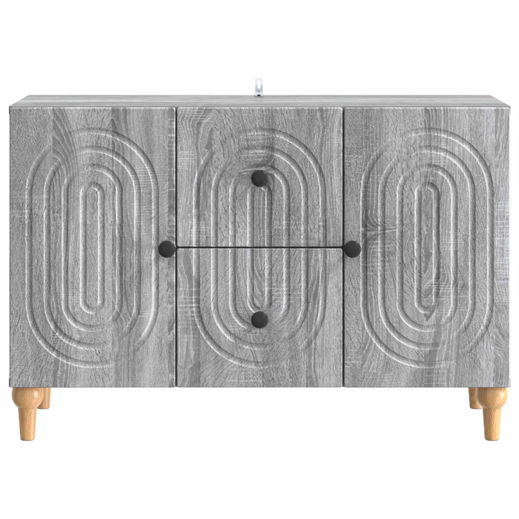 Mobile TV Grigio Sonoma 89 x 34,5 x 60 cm Legno ingegnerizzato 894201