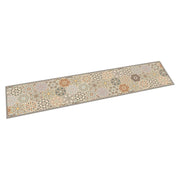 Tappetino da cucina lavabile morbido design esagonale 300 x 60 cm antiscivolo velluto pastello 02_0056470