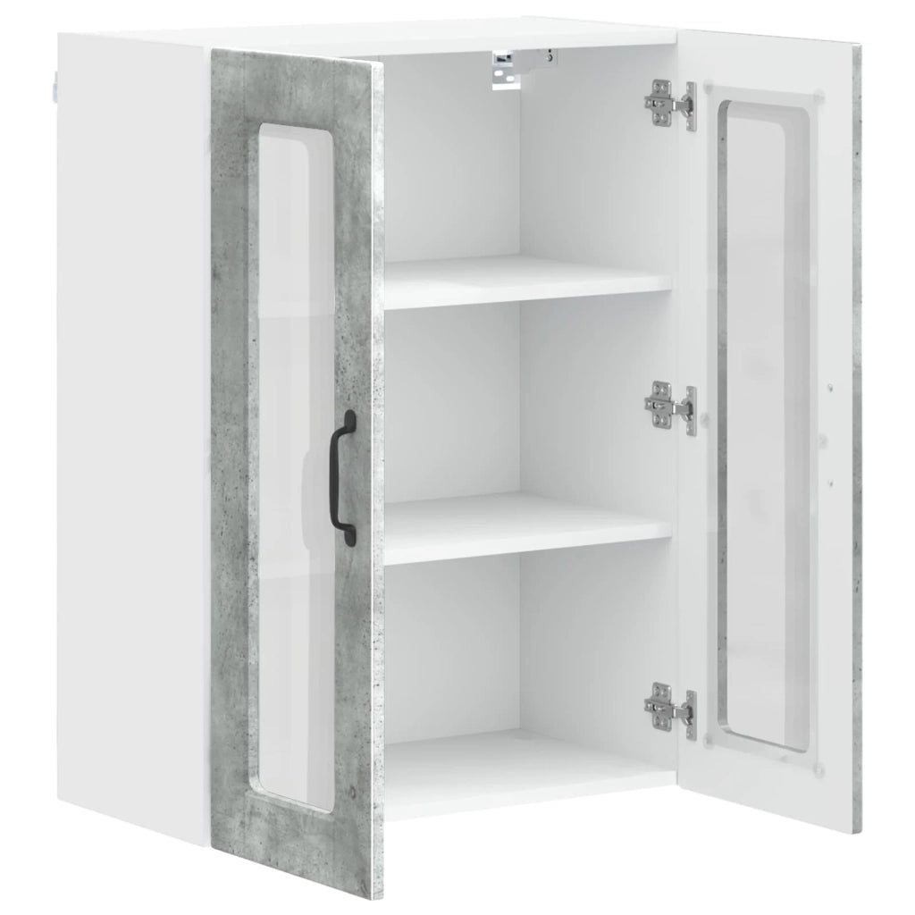 Pannello lavastoviglie con porta Grigio cemento 60 x 31 x 80 cm 885438