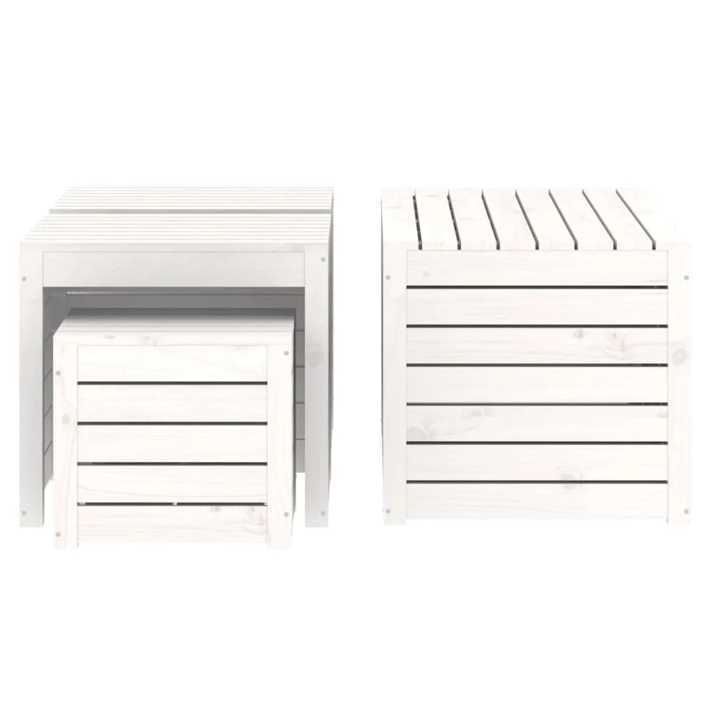 Set di 4 contenitori da giardino in legno massello di pino bianco 02_0013179