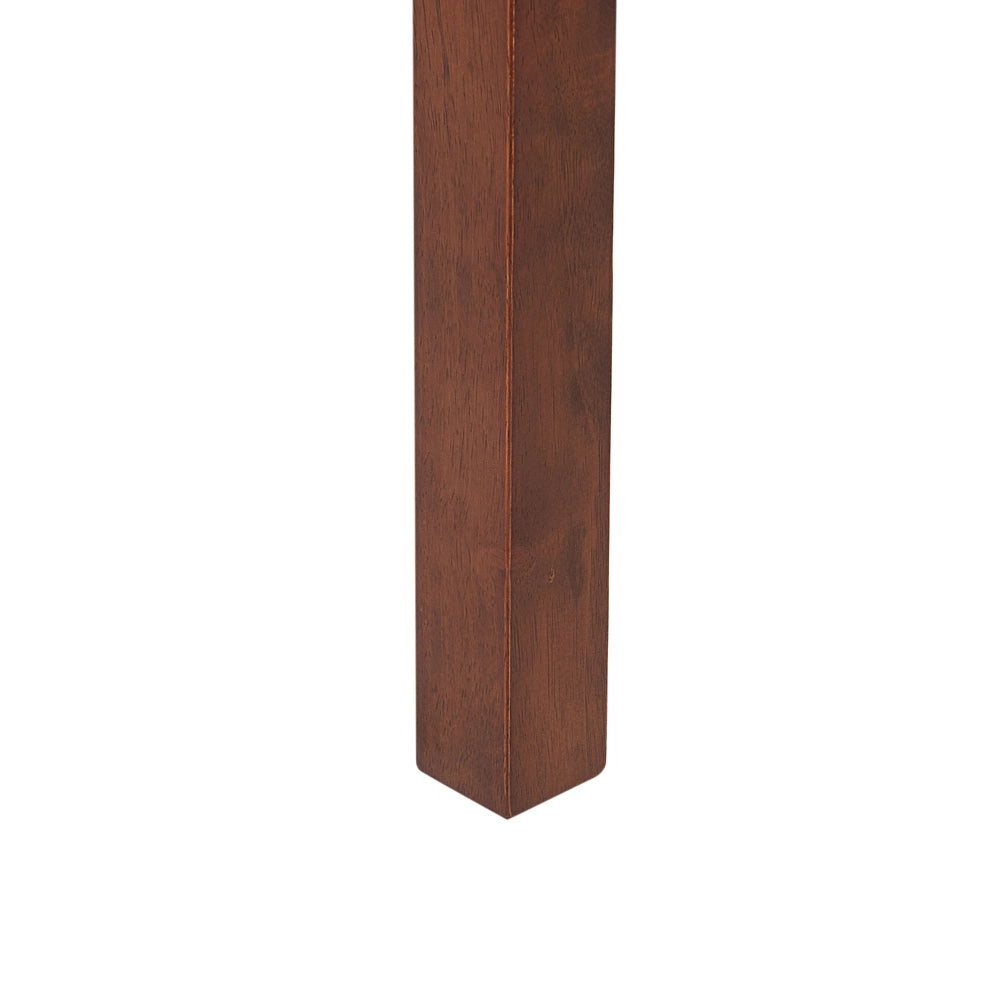 Set di 2 sedie da pranzo imbottite in marrone scuro verde scuro stile tradizionale e classico