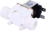 Klep a guida solenoide G1 2 NC in plastica - Solenoide elettrico - AC 220-240V - Valvola di scarico acqua.