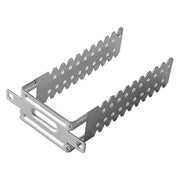 STAFFA UNIVERSALE PER MONTANTI distanziatura parete 3-12 cm / spessore 0,8 mm- 100 pezzi  - AKIFIX