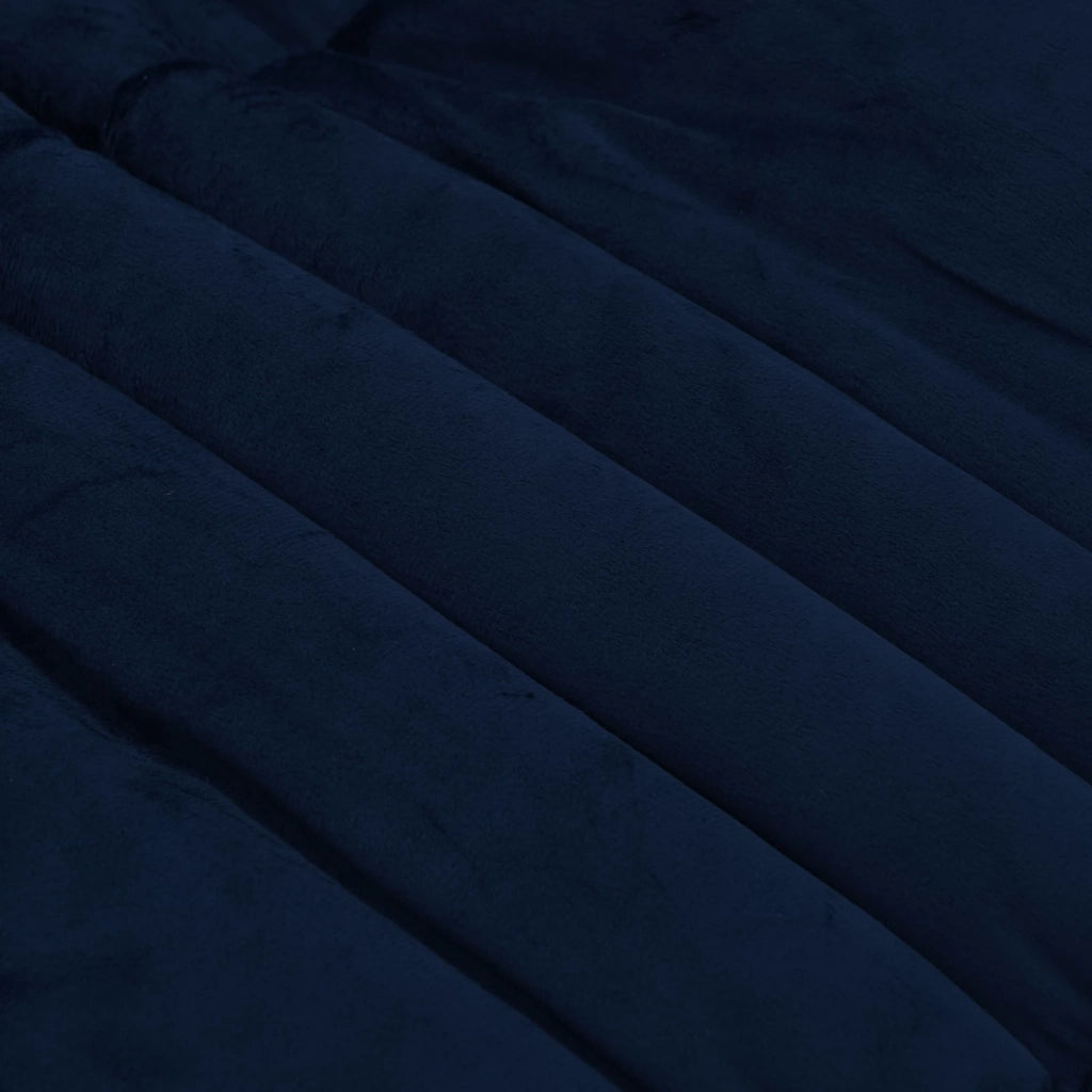 Piumone | Duvet Completo Annuale Blu Scuro 220 x 240 cm Microfibra
