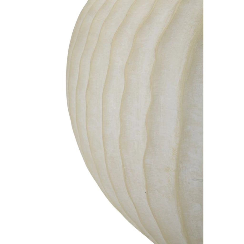 Vaso Decorativo VKH817, Beige, Poliresina, 40x40x23 cm