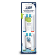 Testine di Ricambio Spazzolino Compatibile Oral B Setole Incrociate 4 Pezzi