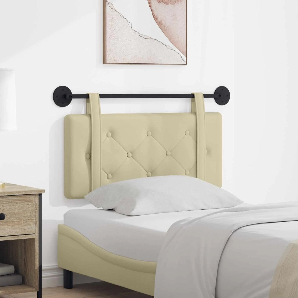 Testiera | Testata sospesa Crema Similpelle