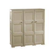 ARMADIO 3 ANTE TALPA 118X43X125 CM CON PUNTALI – MOBILE ALTO ORGANIZZAZIONE CASA PER ZONA GIORNO E INGRESSO