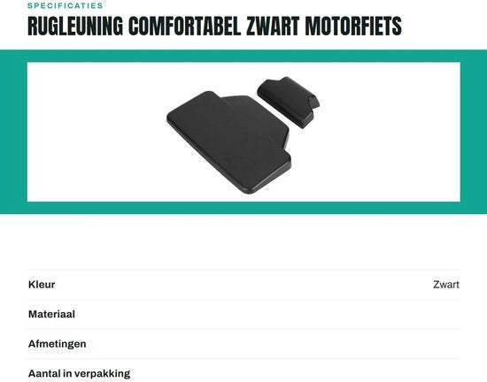 Supporto di sella motoristica - Cuscino di sella - Supporto di sella con cuscino - Sella per motocicletta - 2 cm di spessore - Impermeabile - Resistente - Supporto di sella per motocicletta con cuscino