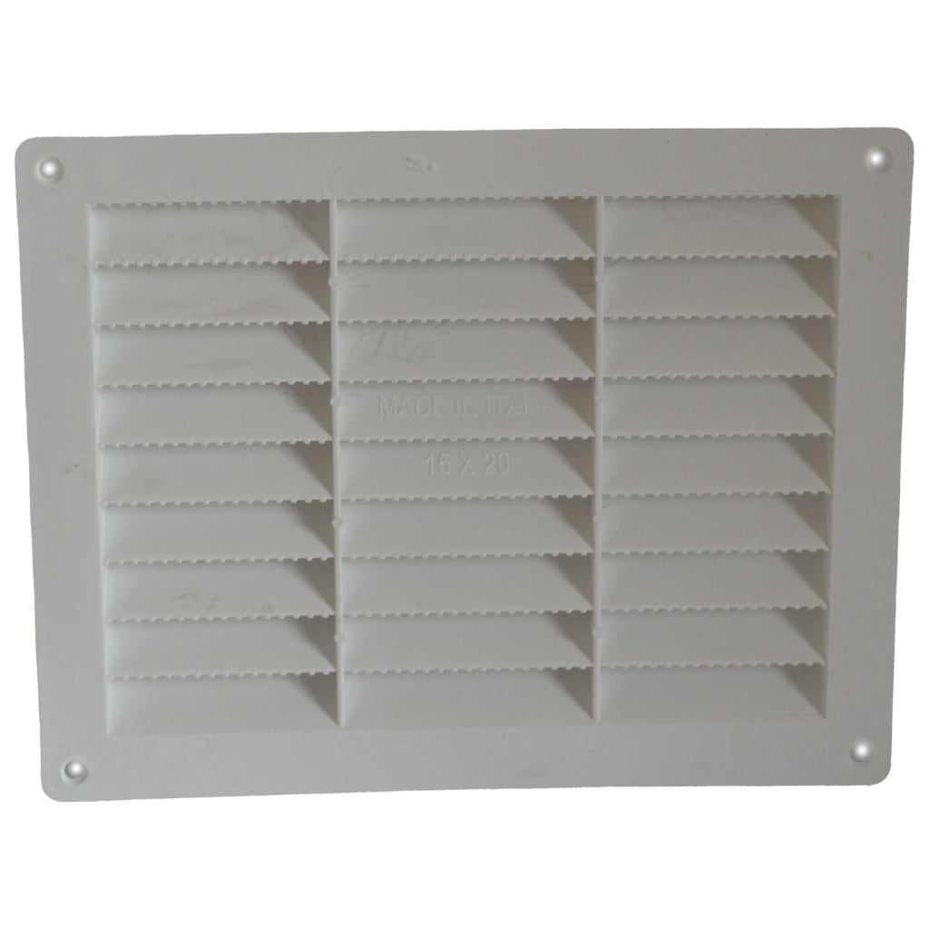 GRIGLIA DI AERAZIONE RETTANGOLARE 16X21 CM