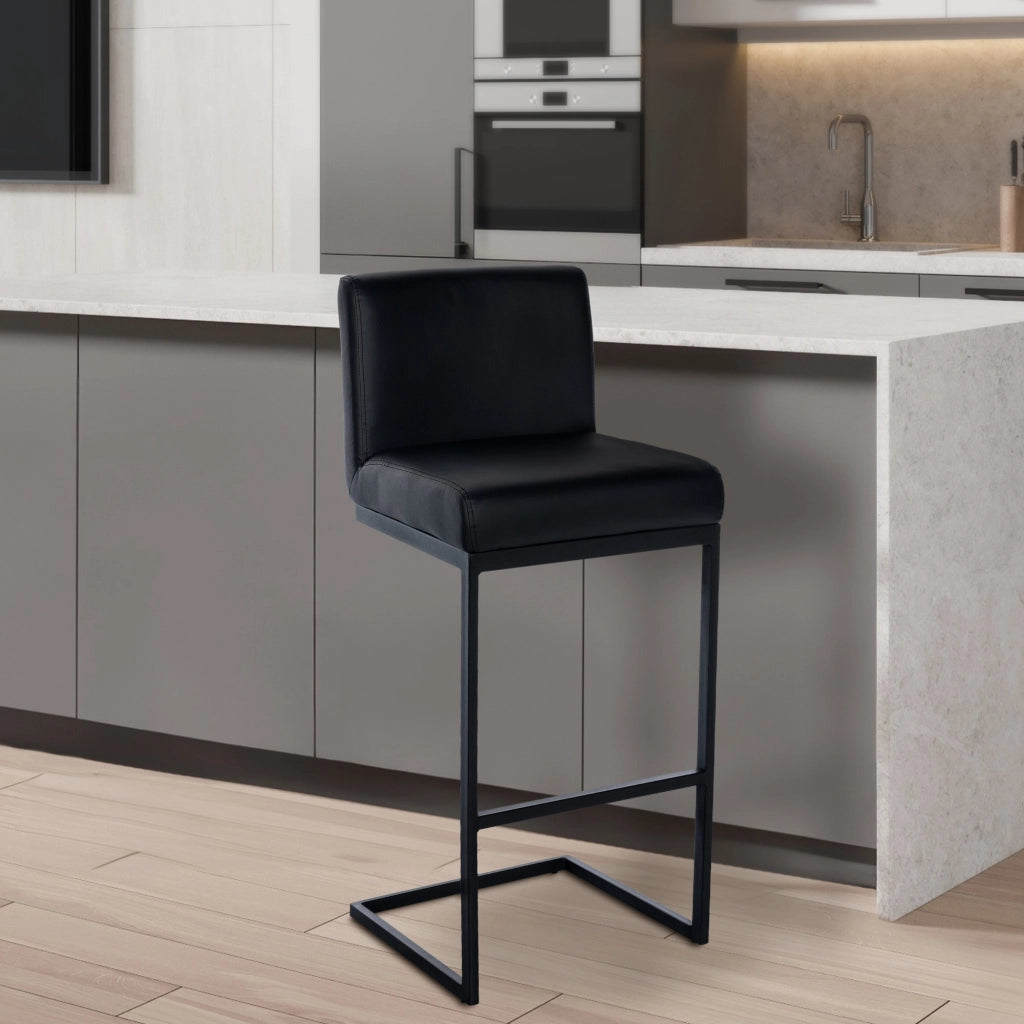 Sgabello da bar Hopewell ecopelle B