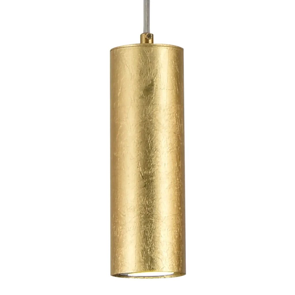 LÚZETE - LAMPADA DA SOFFITTO 4 LUCI FOGLIA ORO GU10 ADARA