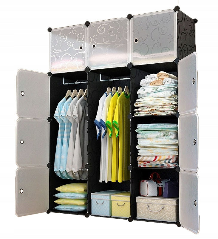 Armadietto 12 Cassetti Modulabile e Compatto Stile Box