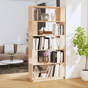 Libreria/Divisorio 80x25x163,5 cm Legno Massello di Pino 814064