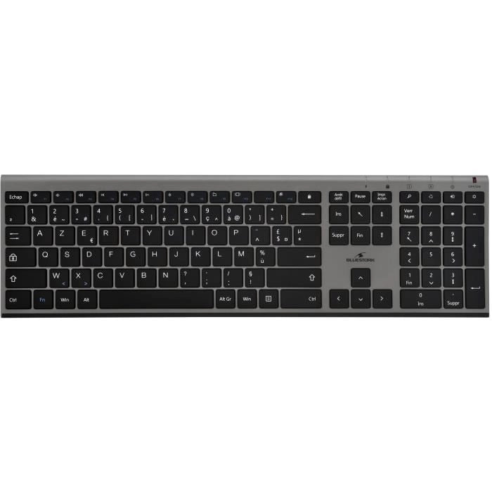 Tastiera + mouse - BLUESTORK - wireless - Grapheme - Nero - PACK-WL-PC-BK / FR