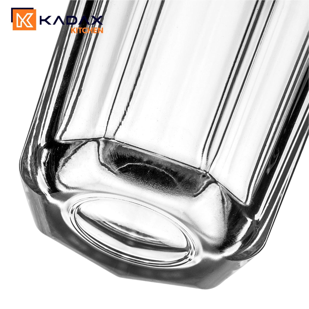 Set di 6 bicchieri KADAX da 635 ml per succhi di frutta, alti e spessi.
