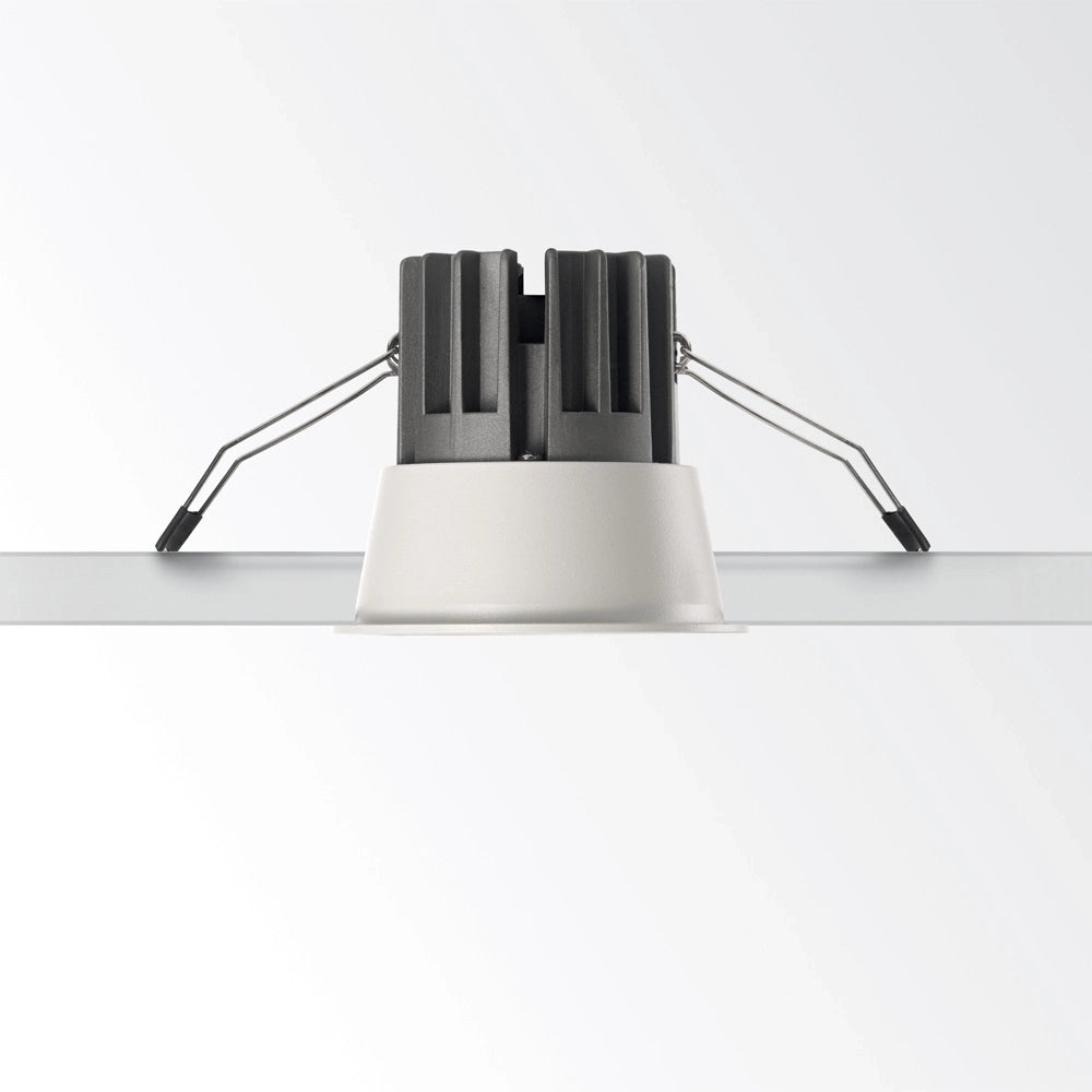 Proiettore Da Incasso Moderno Game Alluminio Bianco Led 11W 3000K Luce Calda