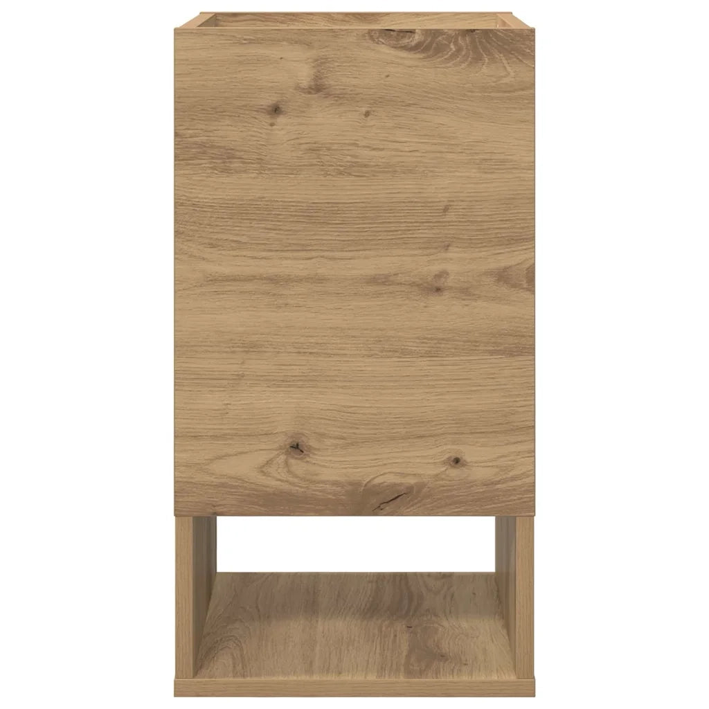 Tavolino Rovere artigianale 30 x 30 x 56 cm Legno multistrato
