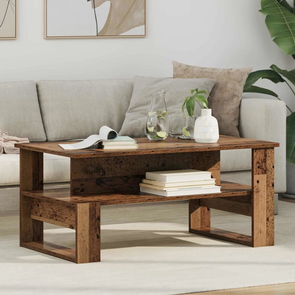 Tavolino da salotto Legno vecchio 90 x 50 x 40 cm 8000218