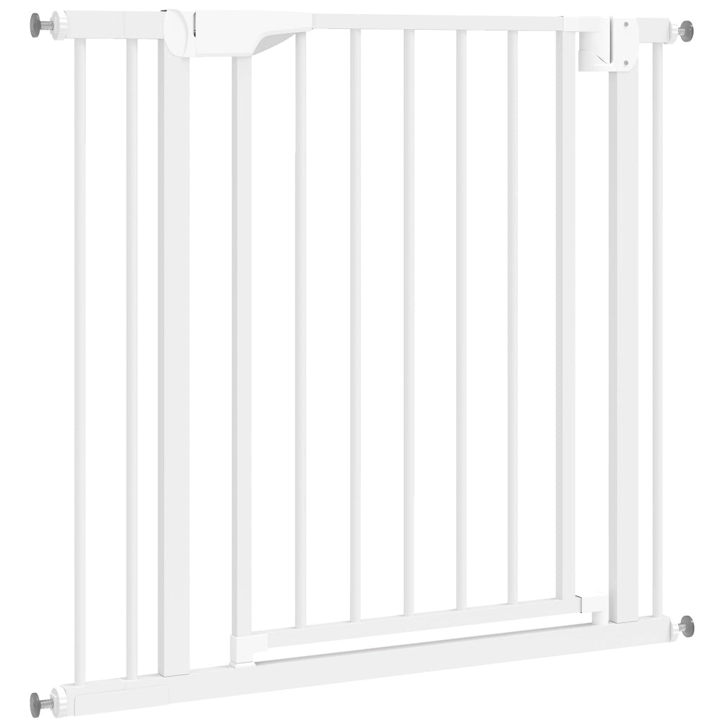 Cancello di Sicurezza Scala per Bambini ¨C zephmum ¨C Bianco 76x76 cm