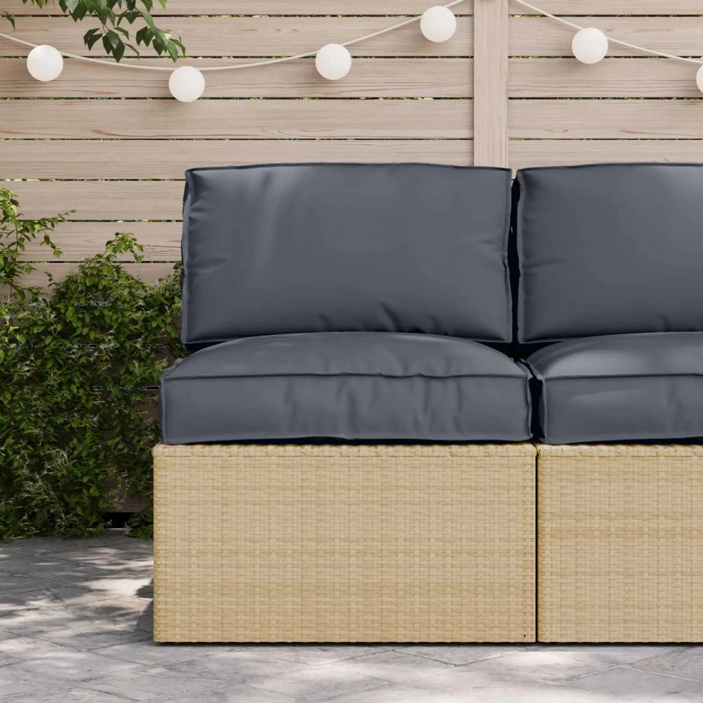 Set di Cuscini per Pallet 2 pcs Antracite Tessuto Oxford 3329059