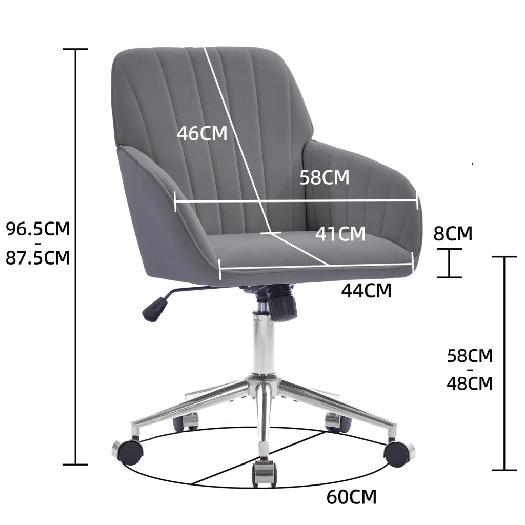 Sedia da Ufficio Ergonomica Girevole con Schienale ¨C Xylo ¨C Regolabile in Altezza
