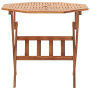 Tavolo da Giardino Pieghevole 90x75 cm in Massello d'Acacia 46656