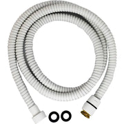 FLESSIBILE DOCCIA IN OTTONE- Bianco Opaco cm 150- Remer- pezzi 1