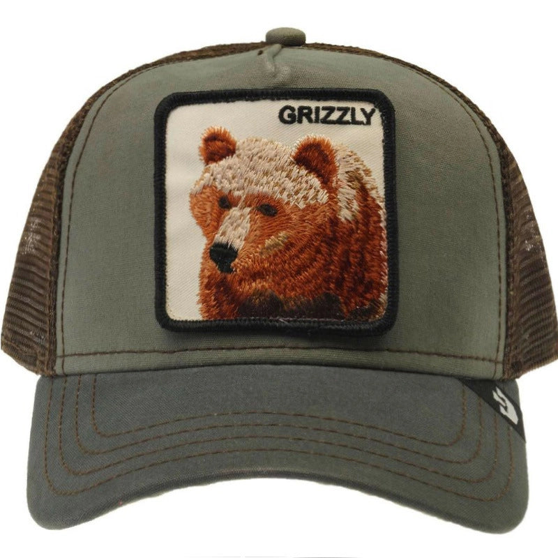 Cappellino da baseball GRIZZLY multicolore
