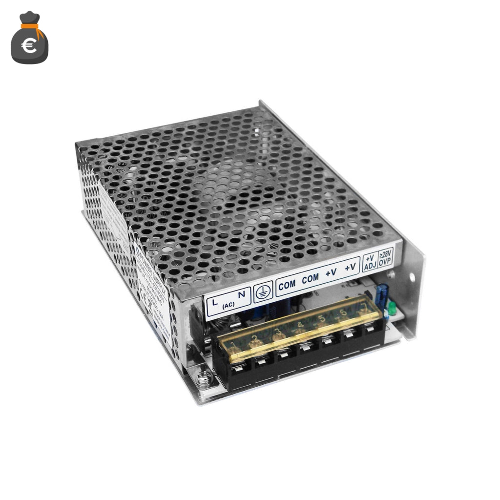 Alcapower Alimentatore Switching 48V 150W 3.1A protezioni integrate da sovraccarico, sovratensione e cortocircuito per sistemi industriali