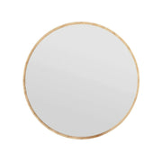 Specchio Adelasia, Specchiera, Articolo d'arredo a muro, Decorazione con specchio, 60x2h60 cm, Rovere
