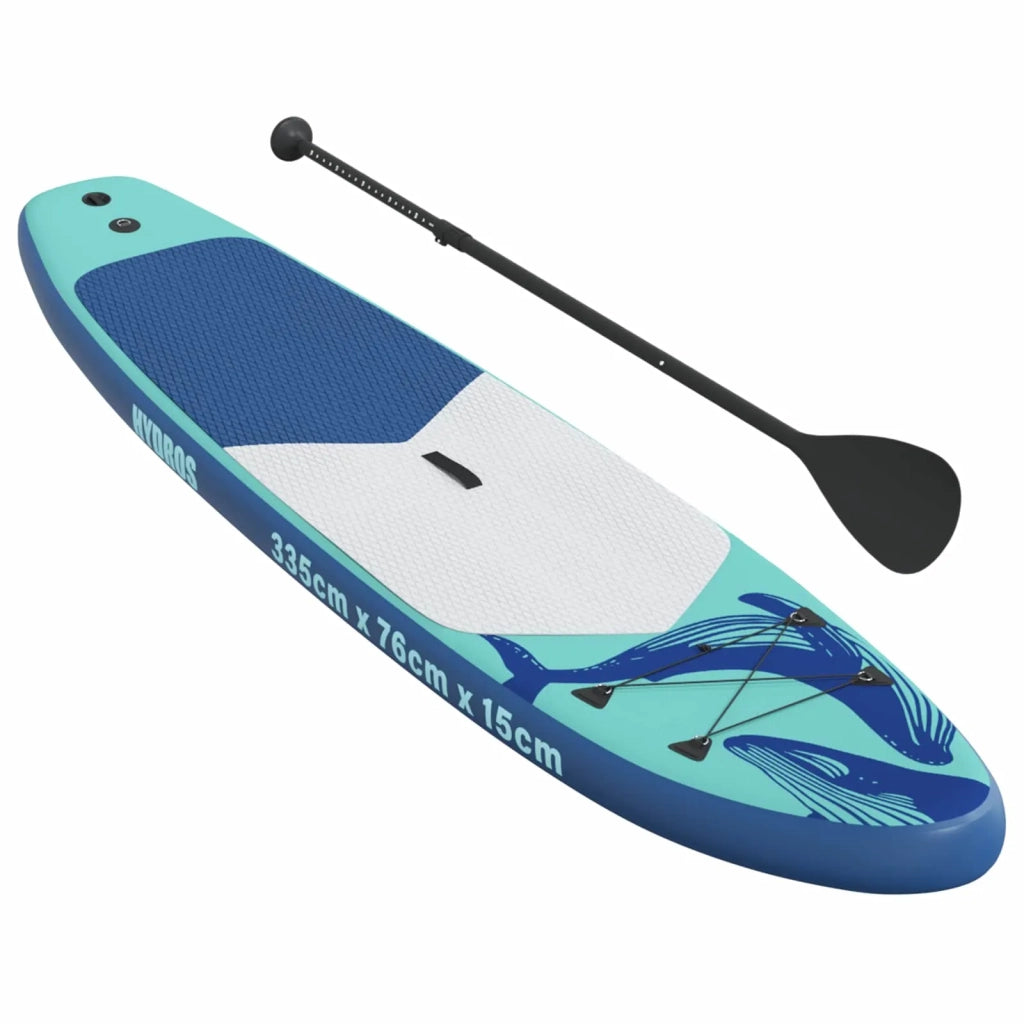 Tavola da Paddle Gonfiabile HYDROS 335 x 76 x 15 cm Turchese 42039117