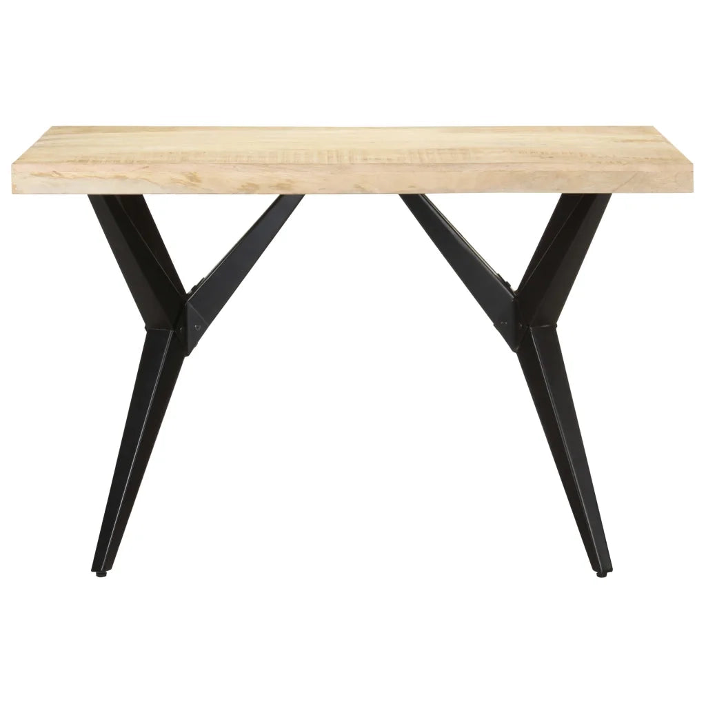 Tavolo da Pranzo | Tavolo da cucina 120x60x76 cm in Legno Massello di Mango